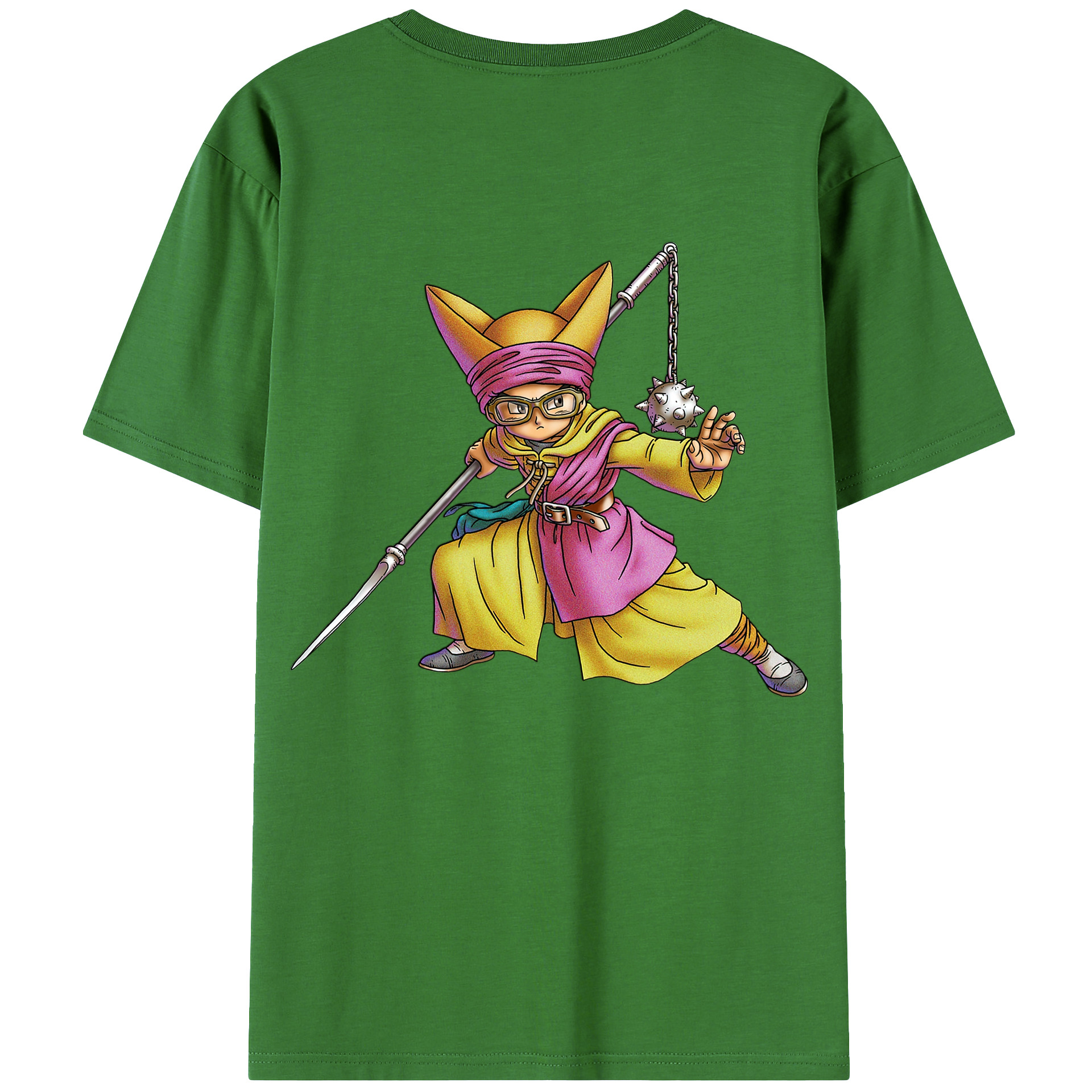 （画像用） ドラゴンクエスト Doragon Kuesuto Dragon Quest レディース半袖Tシャツ(バックプリント)
